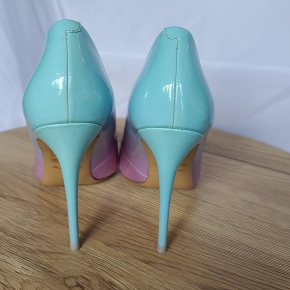 Aldo Pink and Blue Gradient Heels - Picture 5 of 7